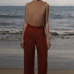 Baptise Pant - Sienna Silk & Hemp - Heidi Merrick