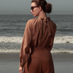 Verse Top - Sabel Lurex Gauze - Heidi Merrick