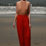 Chaplin Pant - Vermilion - Heidi Merrick