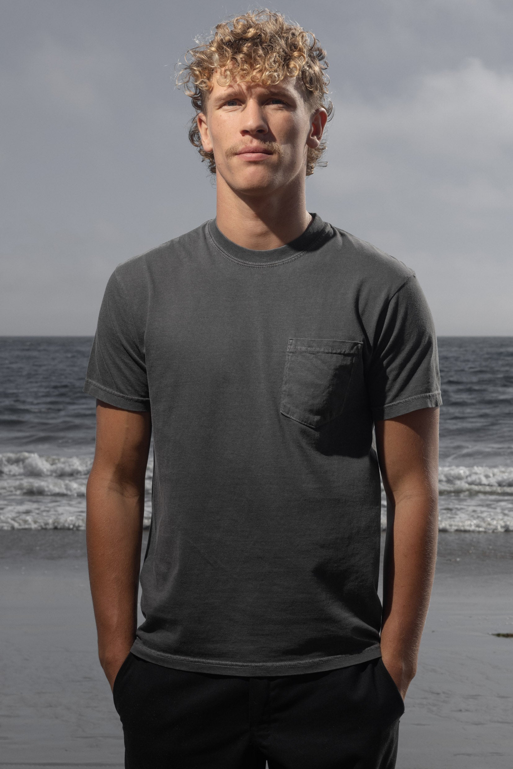 SRF Guy Tee - Ash - Heidi Merrick