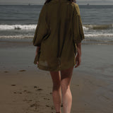 Aloha Shirt - Frog - Heidi Merrick