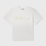 SRF LA Classic Tee - Antique Cream on White - Heidi Merrick