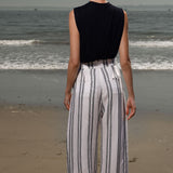 Chaplin Pant - Moroccan Stripe - Heidi Merrick