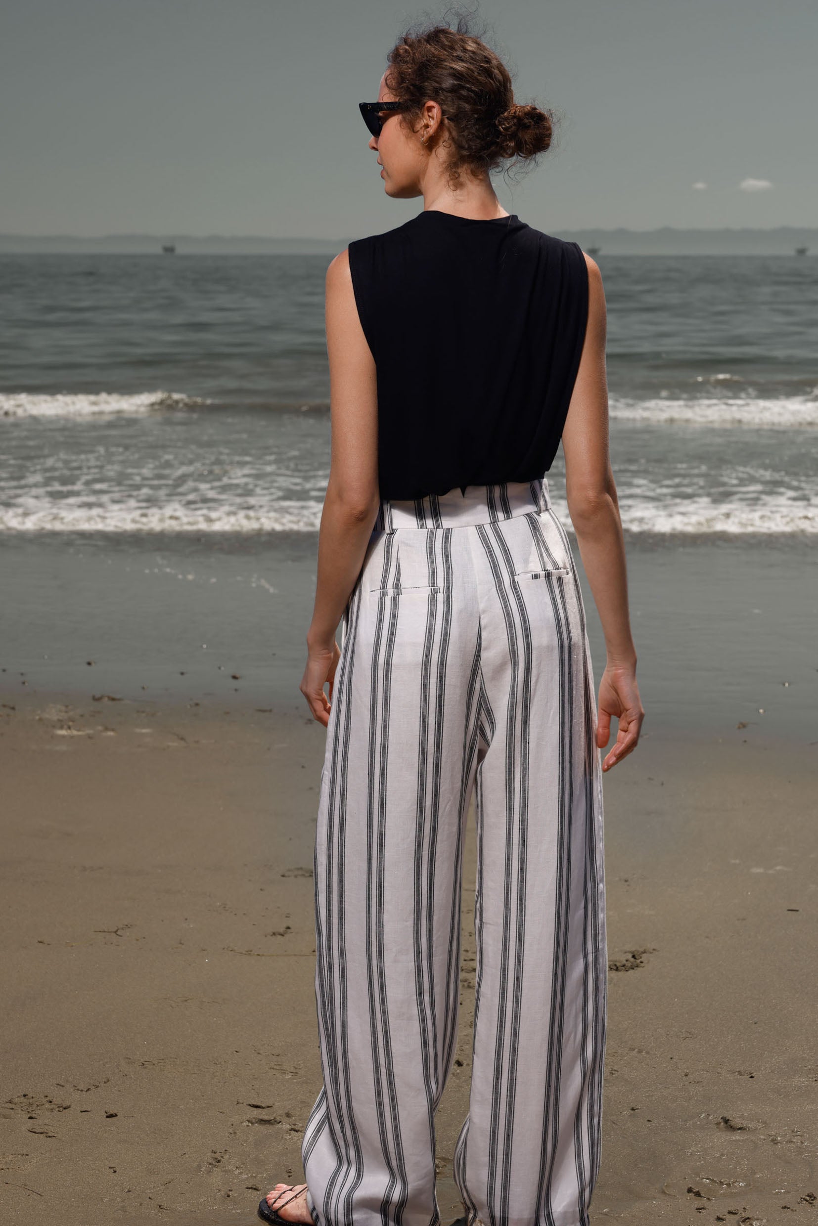 Chaplin Pant - Moroccan Stripe - Heidi Merrick