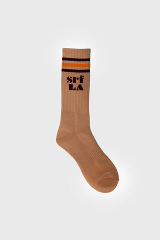 70's SRF Socks - Camel