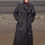 Fog Coat - Heathcliff Plaid Wool - Heidi Merrick
