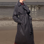 Fog Coat - Heathcliff Plaid Wool - Heidi Merrick