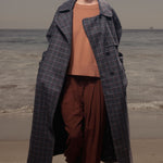 Fog Coat - Heathcliff Plaid Wool - Heidi Merrick