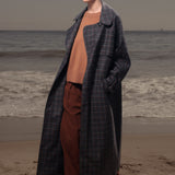 Fog Coat - Heathcliff Plaid Wool - Heidi Merrick