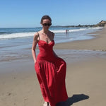 Garden Dress - Vermilion Linen - video - Heidi Merrick