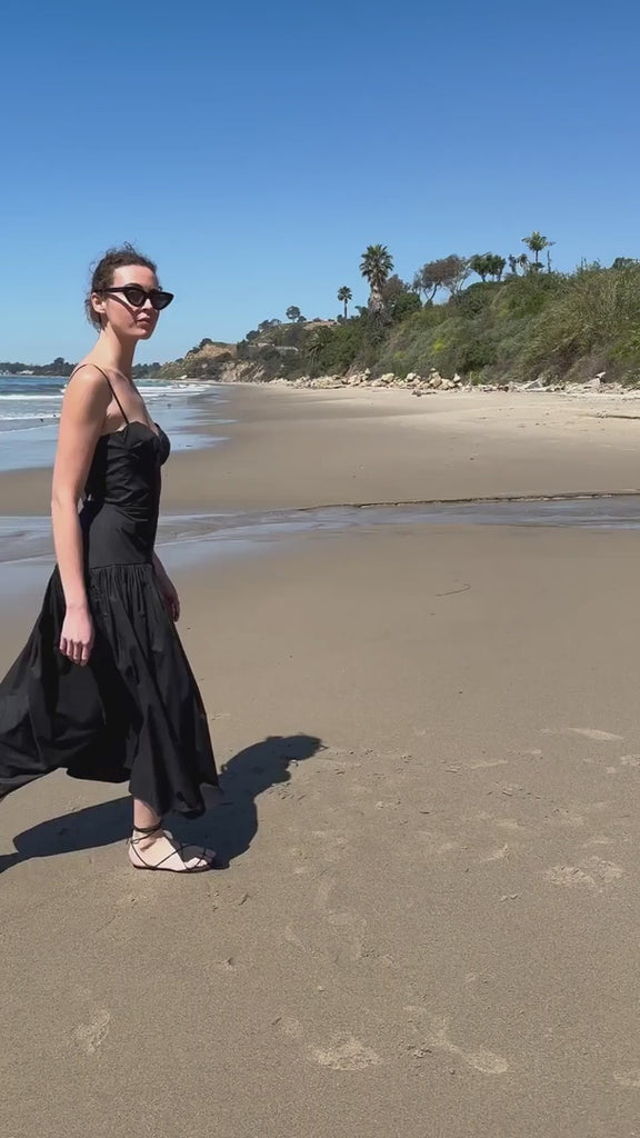 Petit Jardin - Black Shirting - Heidi Merrick