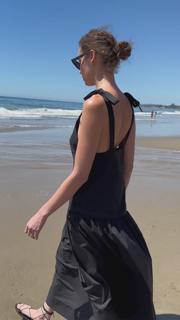 Ballerine Dress - Black Shirting - video - Heidi Merrick