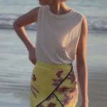 Geometry Skirt - Yellow Batik - video - Heidi Merrick