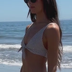 Terry Top - Cream Ticking Stripe - video - Heidi Merrick