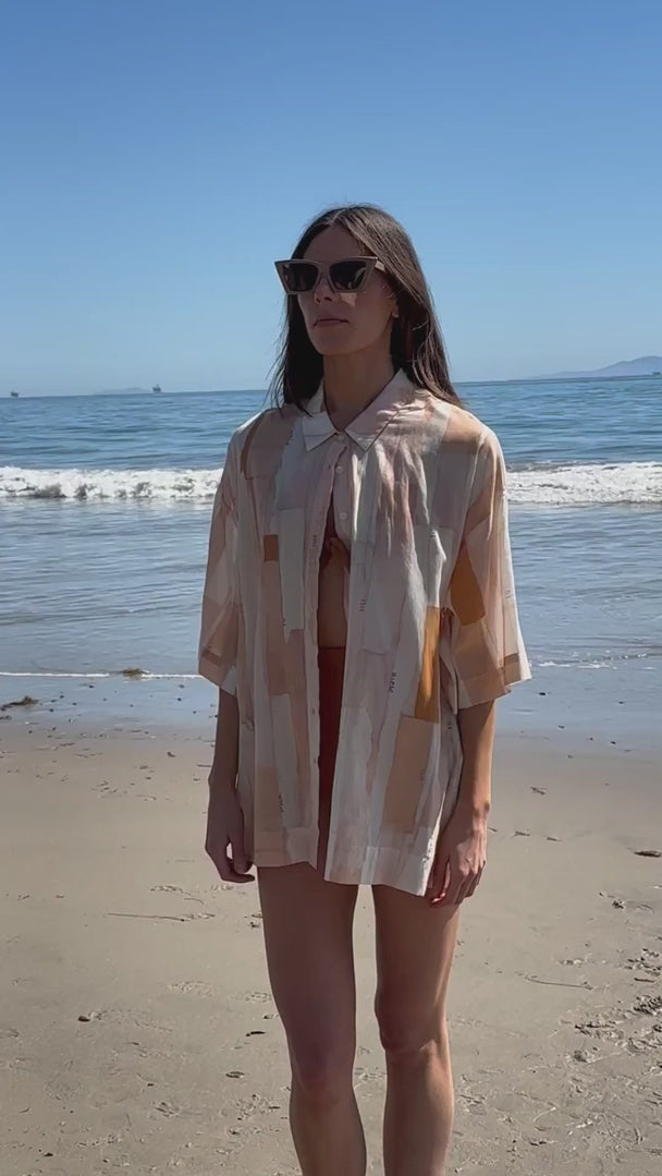 Aloha Shirt - Paper Print - video - Heidi Merrick