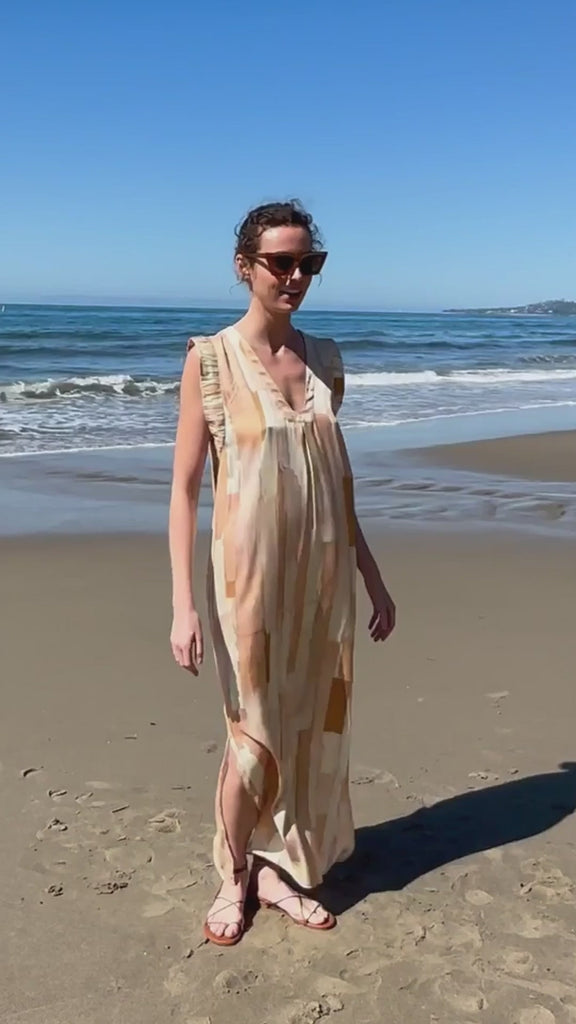 Prose Kaftan - Paper Print - video - Heidi Merrick