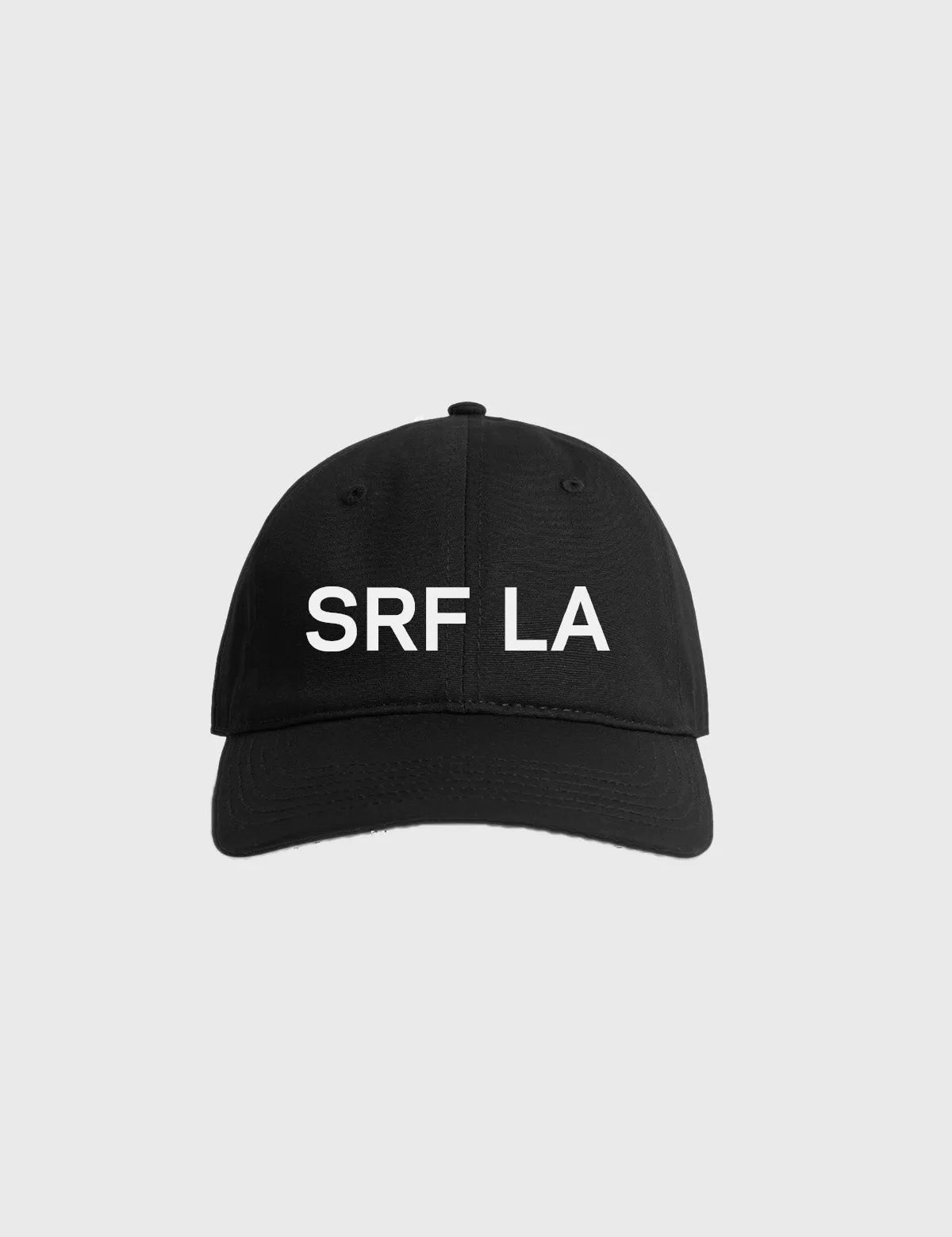 SRF LA Dad Hat - Ivory on Black - Heidi Merrick