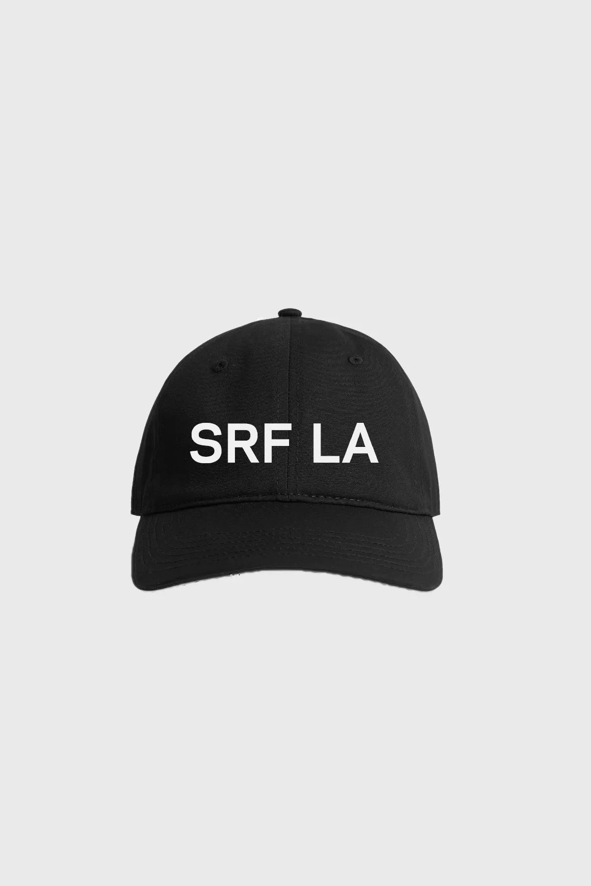 SRF LA Dad Hat - Ivory on Black - Heidi Merrick