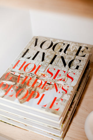 Vogue Living Houses Gardens People Book by Hamish Bowles, First Edition