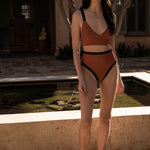 Image 7 of 7 - SANTA CRUZ BOTTOM - RUST & BLACK 