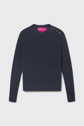 Image 2 of 11 - MOBY SWEATER - MIDNIGHT 