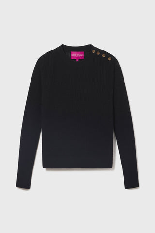 Image 2 of 9 - MOBY SWEATER - BLACK 