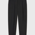 Image 2 of 7 - BOYFRIEND PANT - BLACK LINEN 